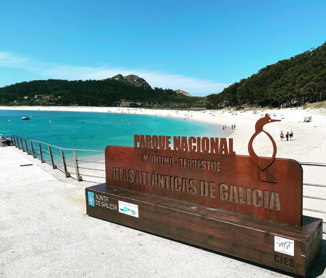 Atico Playa A Xunqueira - Moana, A 15 Min De Vigo Apartment ภายนอก รูปภาพ