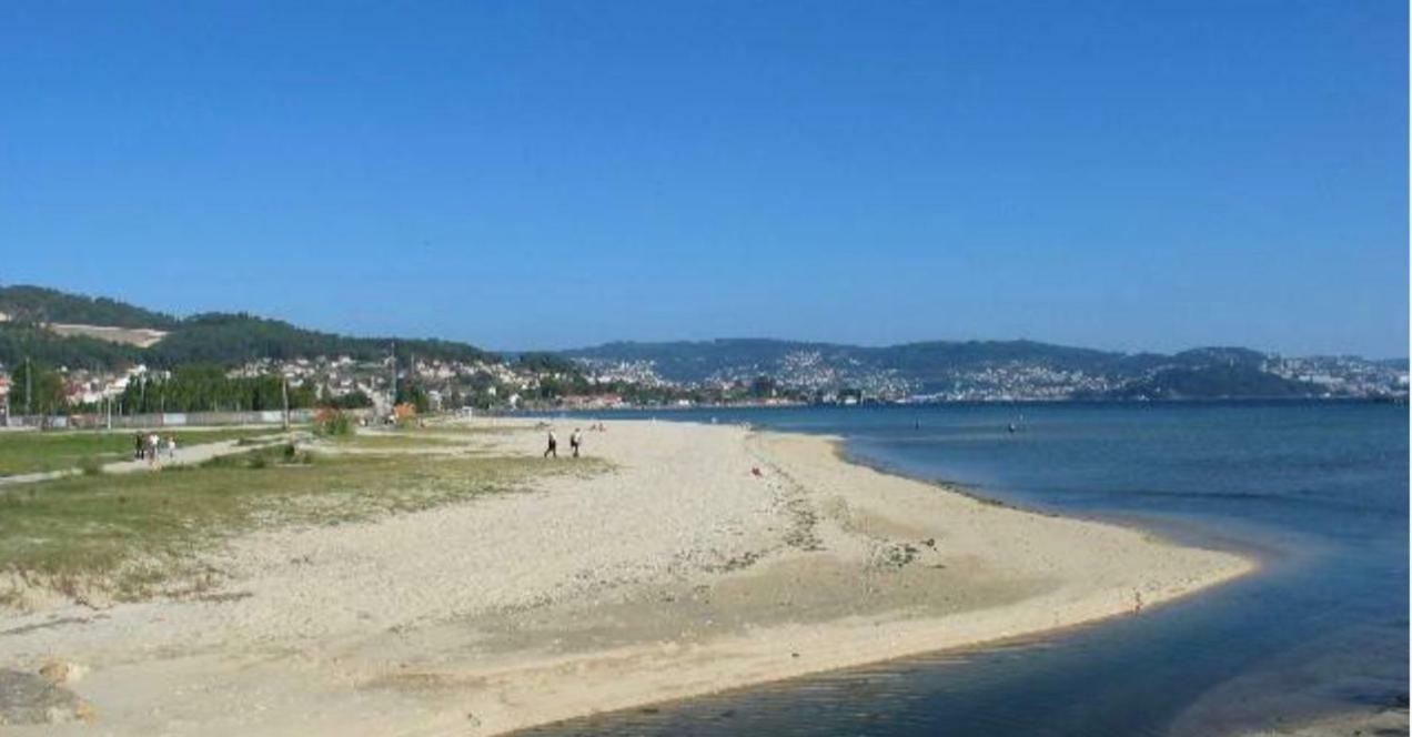 Atico Playa A Xunqueira - Moana, A 15 Min De Vigo Apartment ภายนอก รูปภาพ